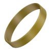 Gold 1/2" Silicone Wristband